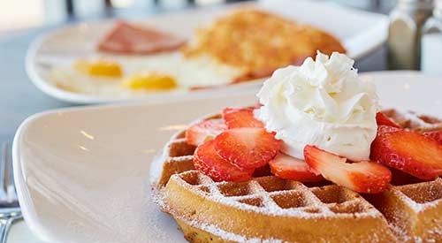Waffles, Crepes Or French Toast Combo