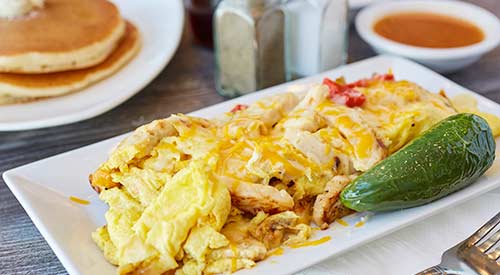 Fajita Omelette