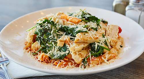 Chicken and Spinach Pasta